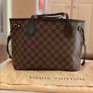 Authentic Louis Vitton Damier Neverfull Bag